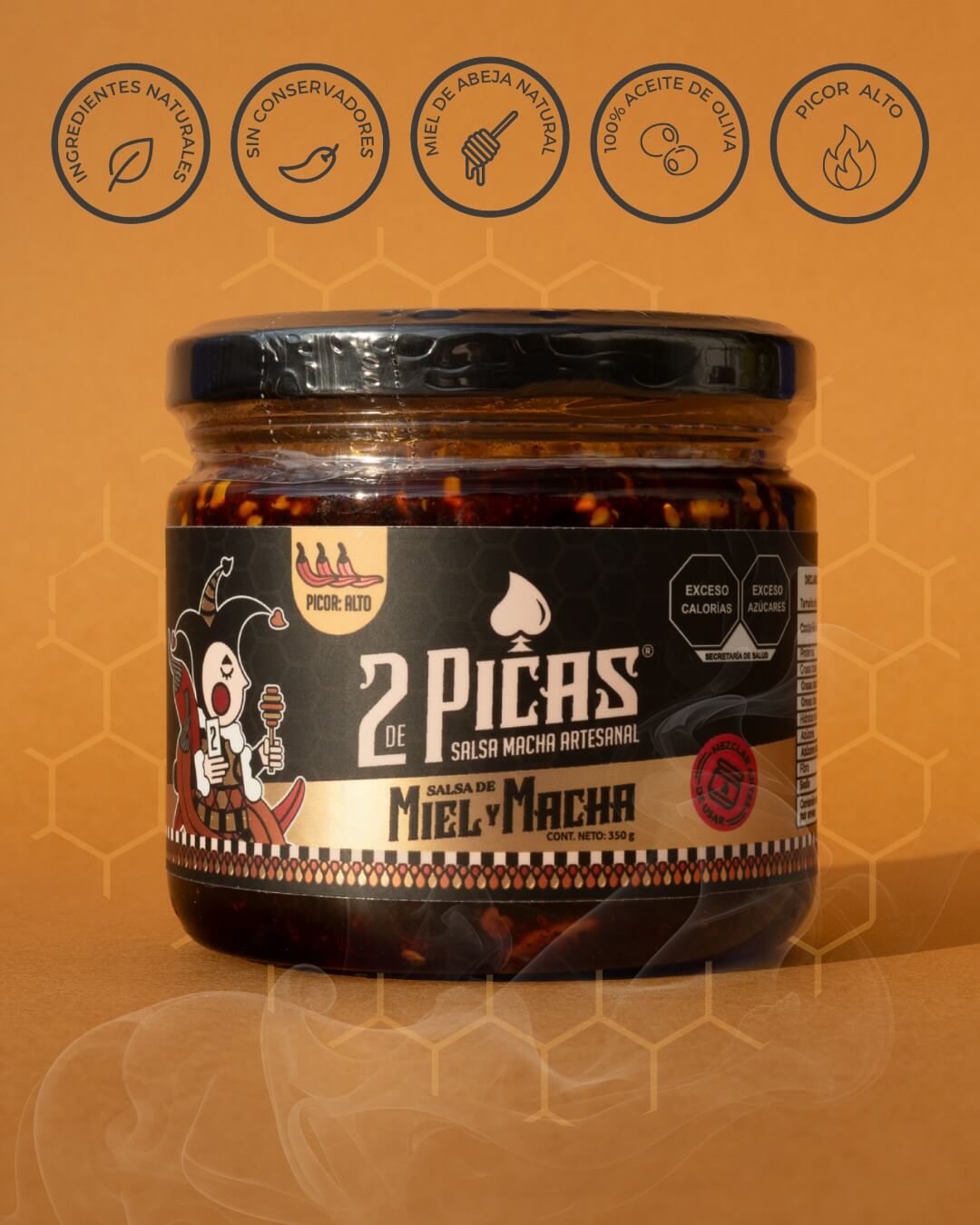 SALSA DE MIEL Y MACHA 🍯🌶️🌶️🌶️