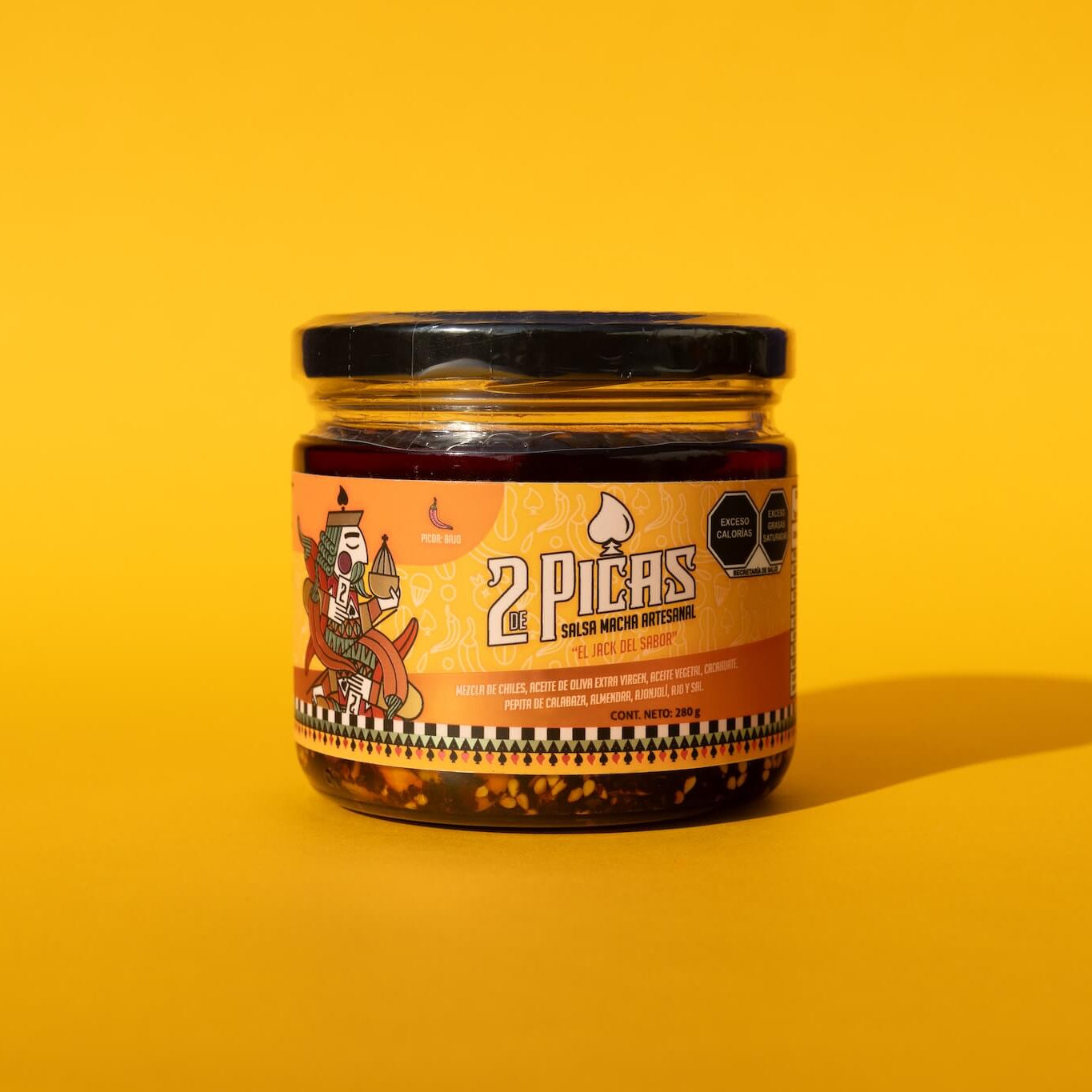 Salsa Macha Picor Bajo 🌶️