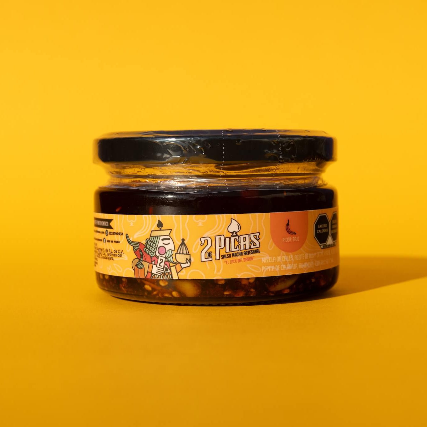 Salsa Macha Picor Bajo 🌶️
